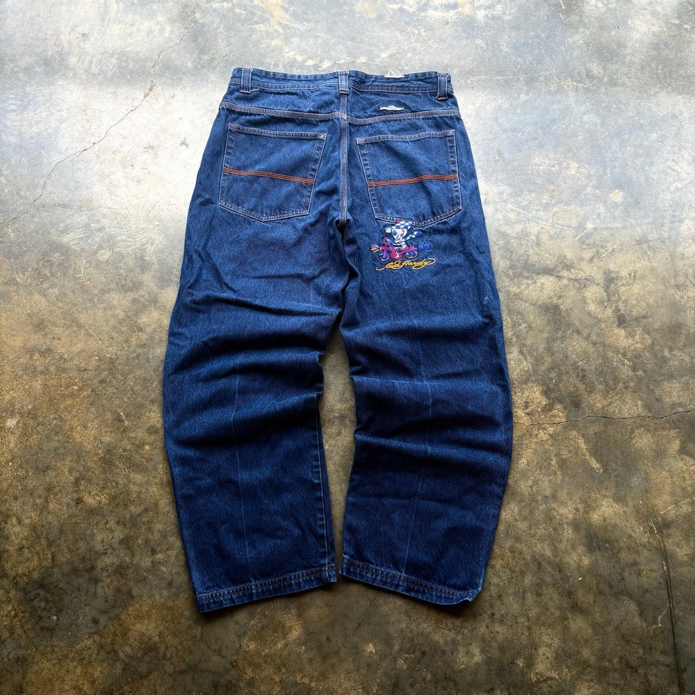 Crazy Vintage JNCO‎ Style Ed hardy Carpenter Jeans